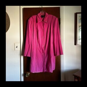 Lane Bryant Trench Coat Classic Lapel Lightweight